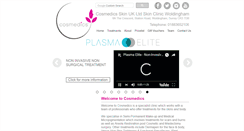 Desktop Screenshot of cosmedics-skin.com